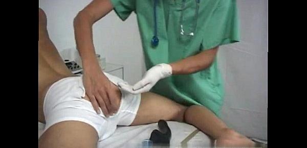  Videos of doctors checking naked gay men The doctor&039;s palm was glazed